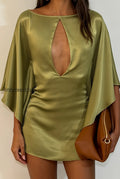 satin-hollow-ruffle-bodycon-mini-dress