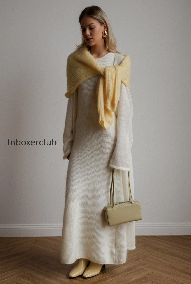 knit-cardigan-sleeveless-dress-two-piece-set