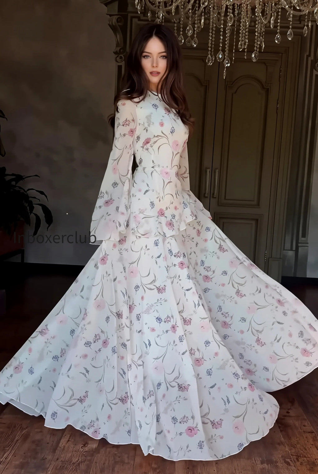 floral-round-neck-long-sleeve-tie-maxi-dress